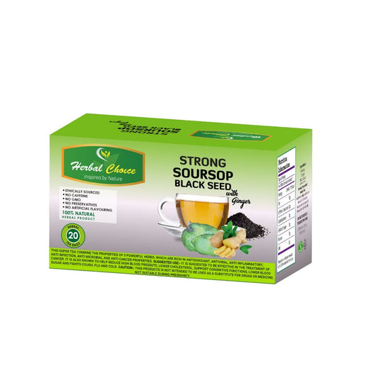 Strong Soursop Black Seed with Ginger
