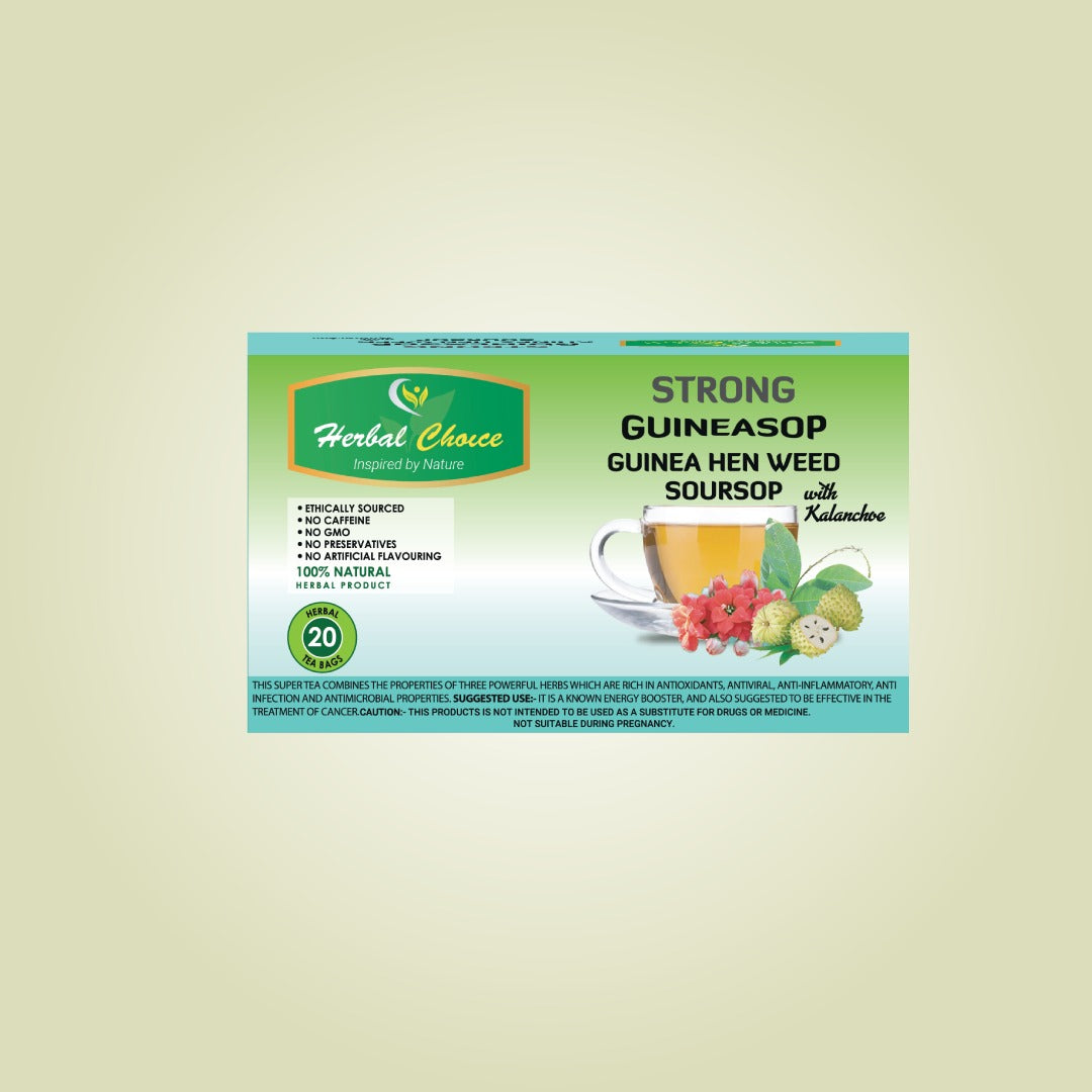 Strong Guineasop Guinea Hen Weed Soursop with kalanchoe-Crownherbalproducts